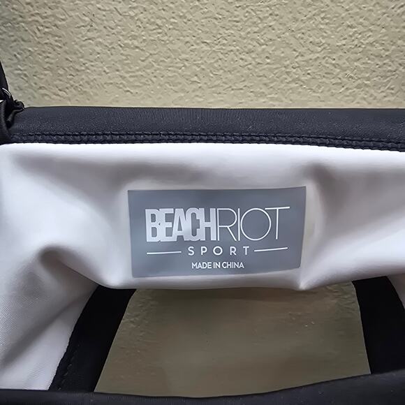 Beach Riot NWT Back Cutout Sage Mini Dress/skort Athletic White Black Size Small - Picture 7 of 9